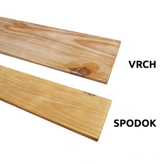 Regał półkowy TRAVEZ - 4 półki, jasny - 009