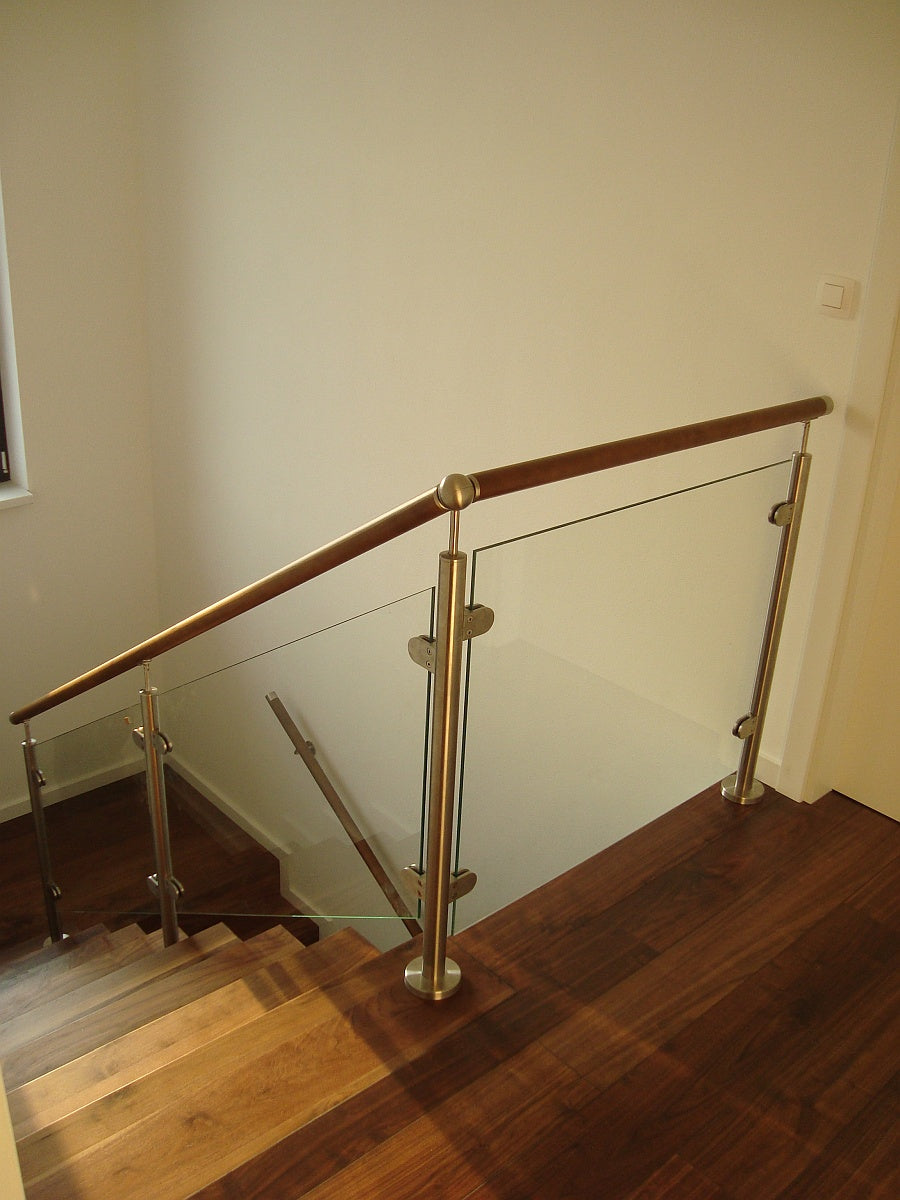 Stal nierdz.- Zaślapka poręczy do drewna