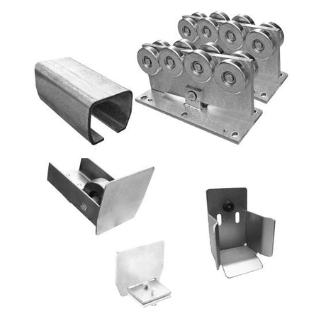 Zestaw do bram przesuwnych Zn, 136x142mm