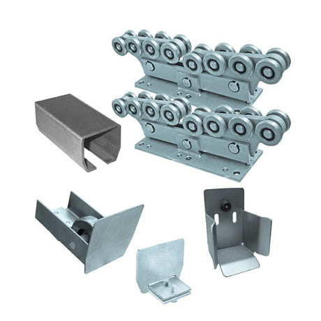 Zestaw do bramy przesuwnej Fe, 94x85mm