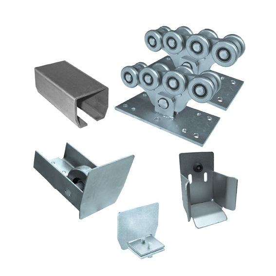 Zestaw do bramy przesuwnej Fe, 94x85mm