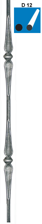 Tralka kuta h900, b35, D12mm