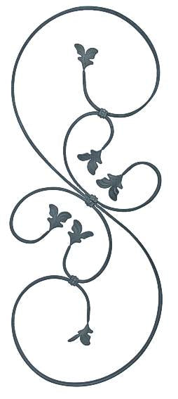 Rozeta h860, b347, 12x6mm