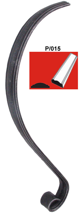 Porecz woluta 200x600, P/015, 40x11mm