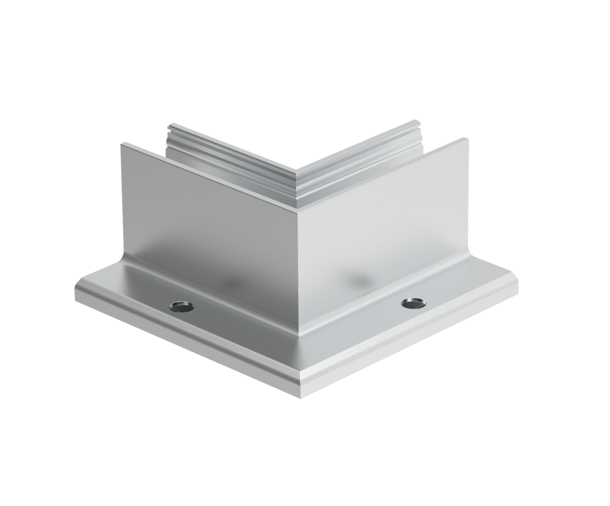 Profil balustrady szklanej Al AL/ELOX/Satin
