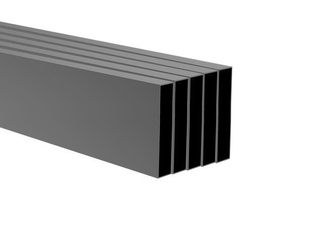 Aluminiowe wypełnienie ogrodzenia 20x100-2000mm