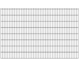 Zváraný plotový panel N2D 2500x1630mm D5/4/5mm čierna matná