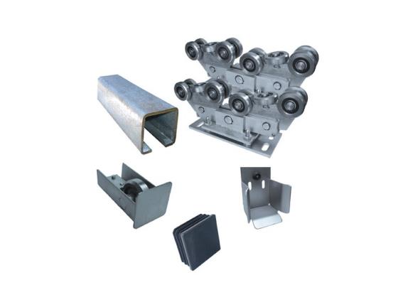 Zestaw do bram przesuwnych SV-80x80Zn heavy