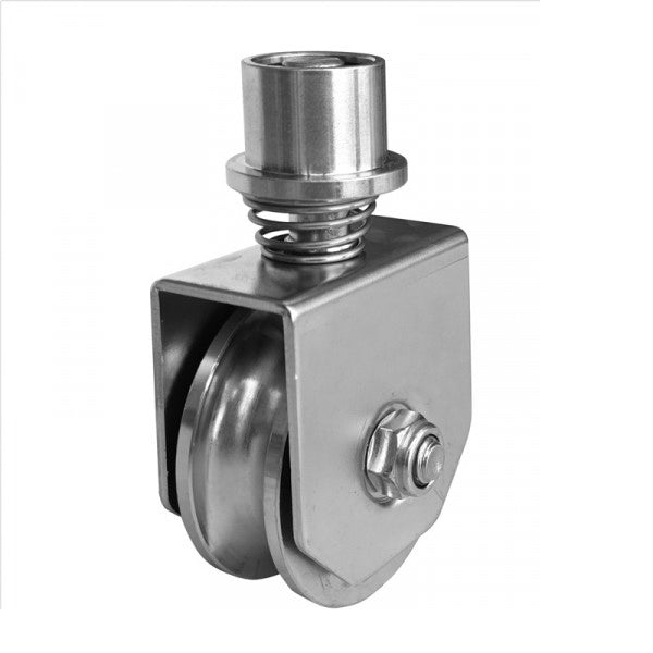 Obrotowe koło bramowe ze sprężyną - U, D80