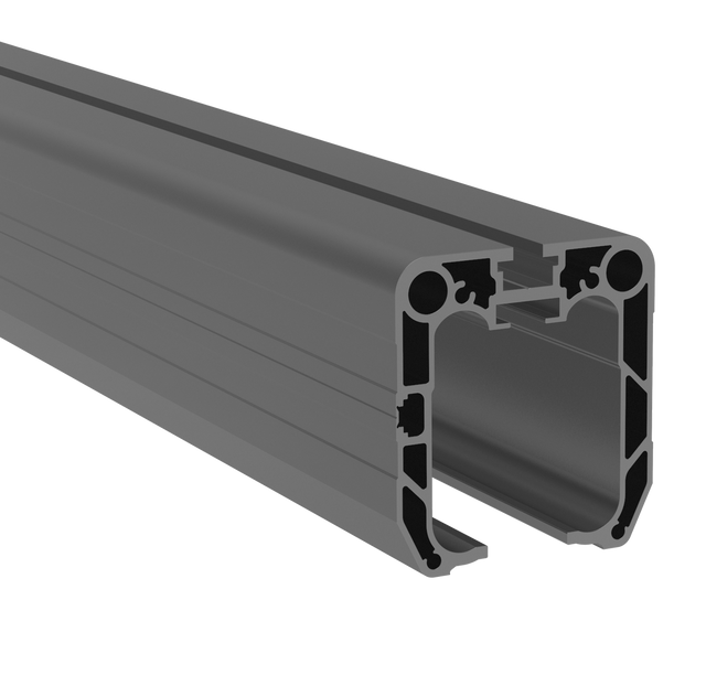 Prowadzący profil dolny AL, 90x99mm, L6m, RAL7016