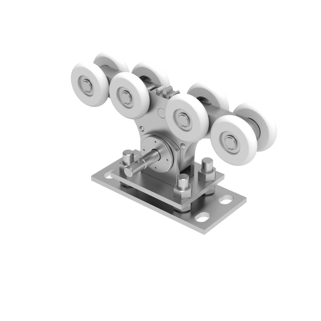 Wózek jezdny Zn+NYLON, profile 90x99mm