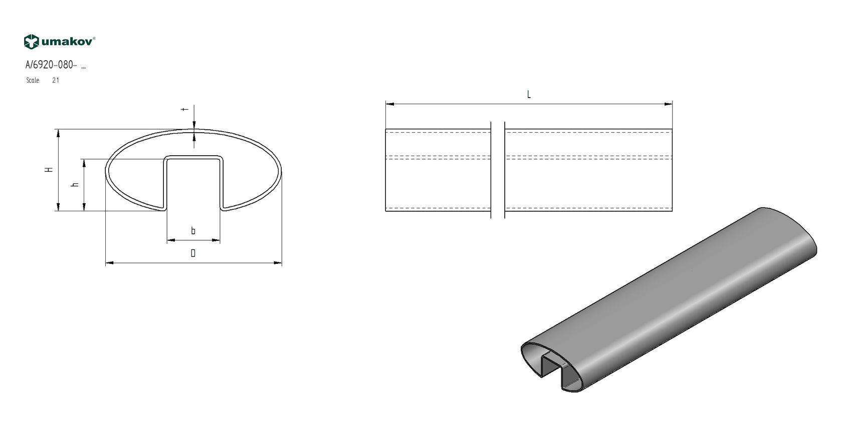 Poręcz, uchwyt na szkło