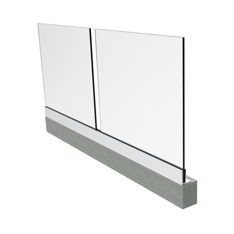 Balustrada całoszklana 2500x1000mm