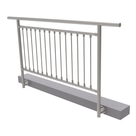 Balustrada nierdzewna pionowa BR AISI304, D42,4/d1