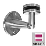 Mocownie daszku szklanego do ściany