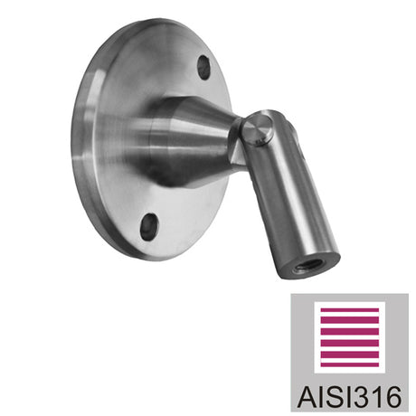 Mocowanie odciągu do ściany, stal nierdzewna