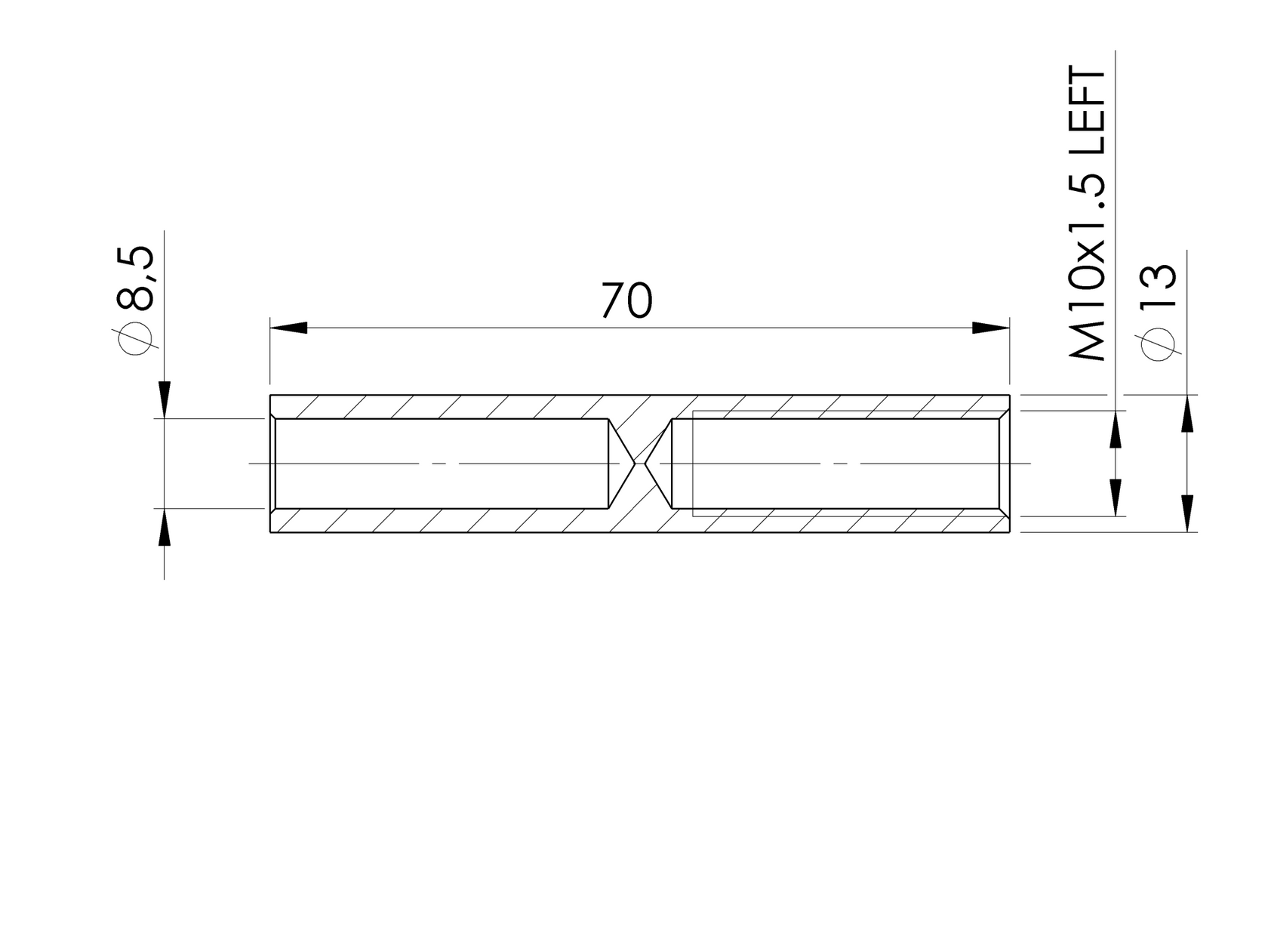 Uchwyt linki  walcowy