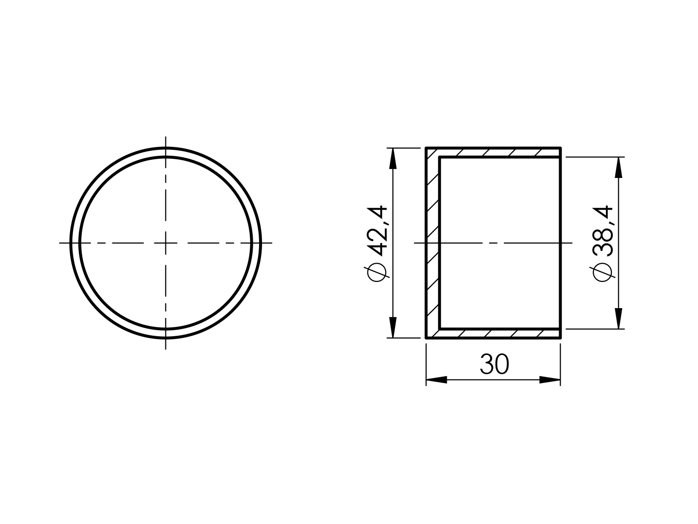 Stal nierdz.- Zaślapka poręczy do drewna