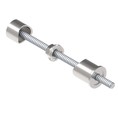 Nierdzewne mocowanie boczne słupka