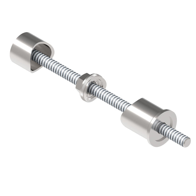 Nierdzewne mocowanie boczne słupka