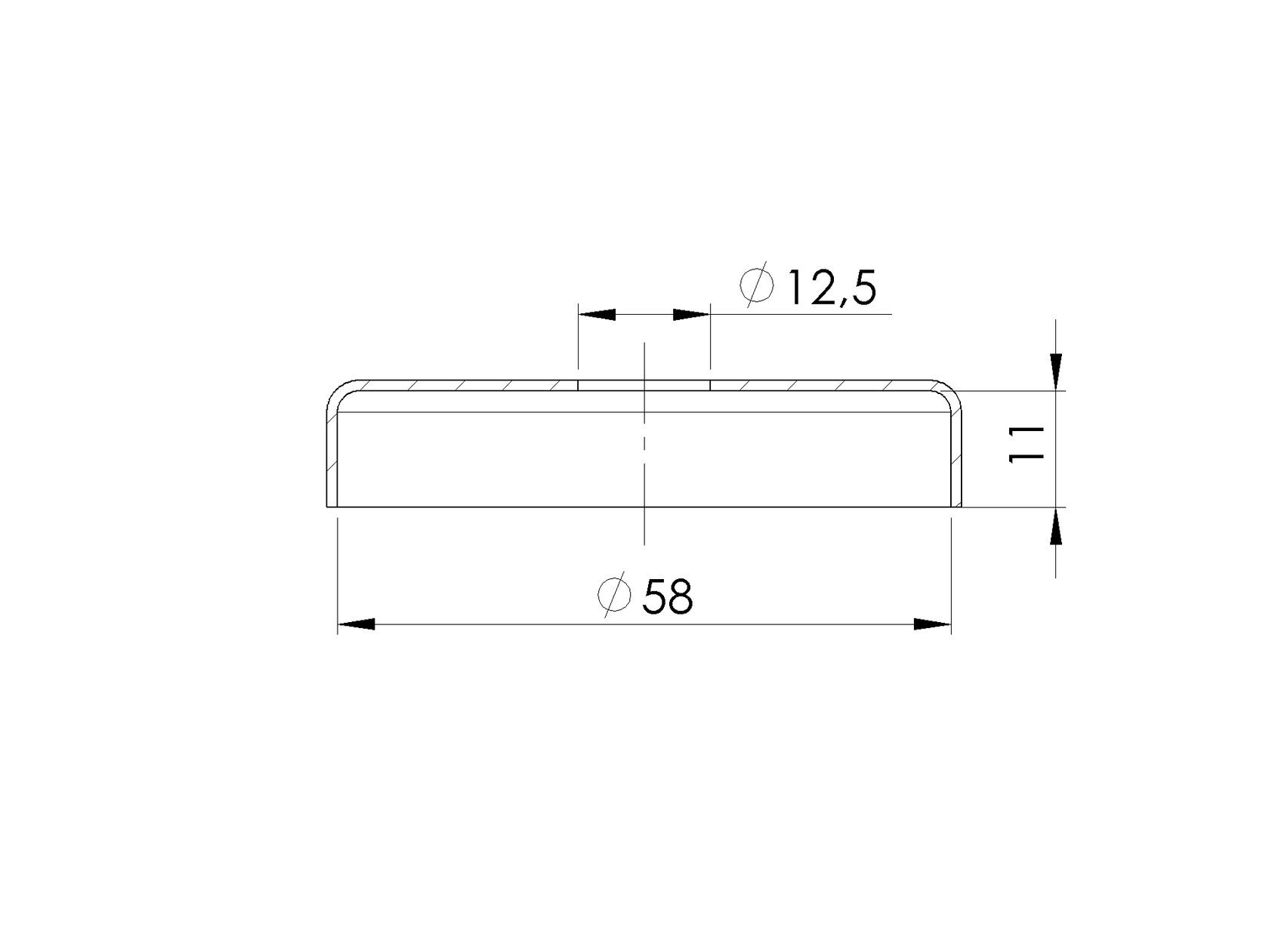 Rozeta maskująca nierdzewna