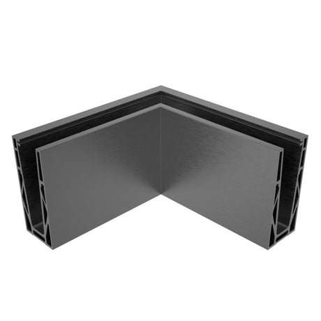 Profil balustrady szklanej Al AL/ELOX/Satin L195mm