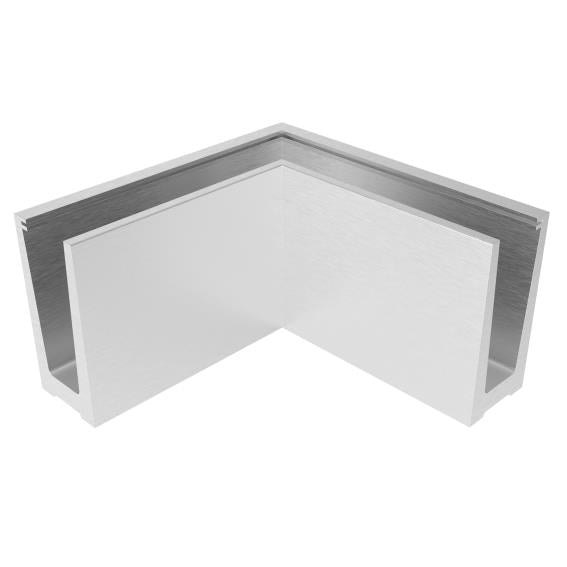 Profil balustrady szklanej Al AL/ELOX/Satin L195mm