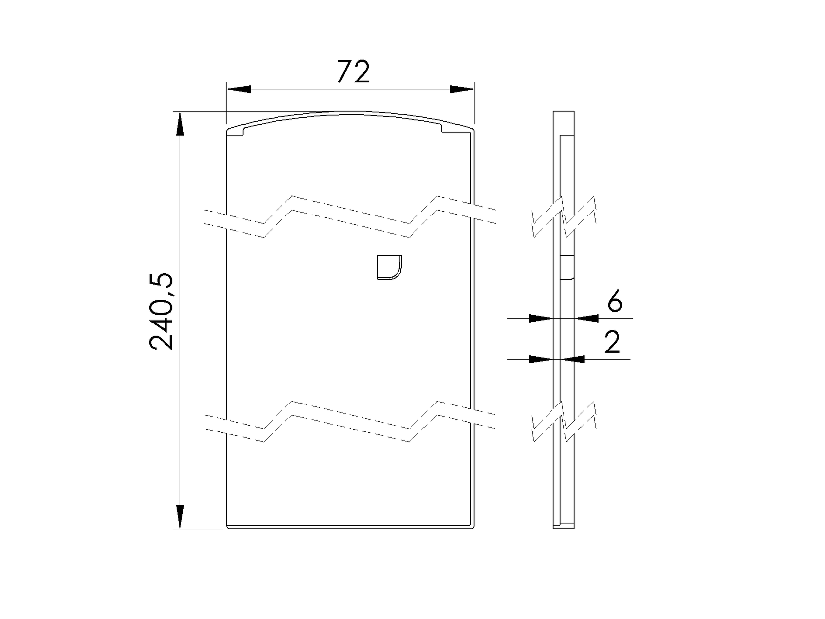 Zaślepki do Profili AL/0011-ProXL-N-E