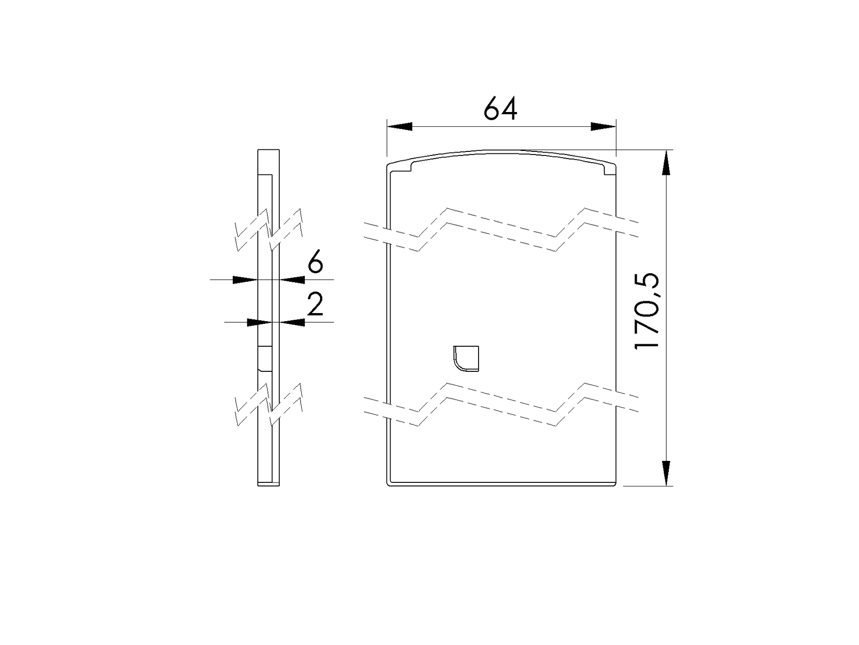Zaślepki do Profili AL/0011-LIGHT-N-E