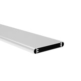 Aluminiowa listwa ogrodzeniowa owalna 14x95-6000mm