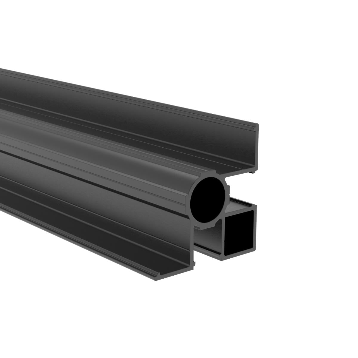 Aluminiowy słupek ogrodzeniowy 60x60 narożny - 6000mm