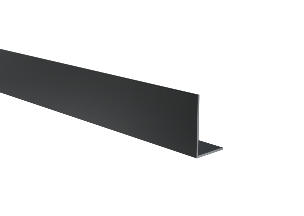 Aluminiowy profil końcowy bramy