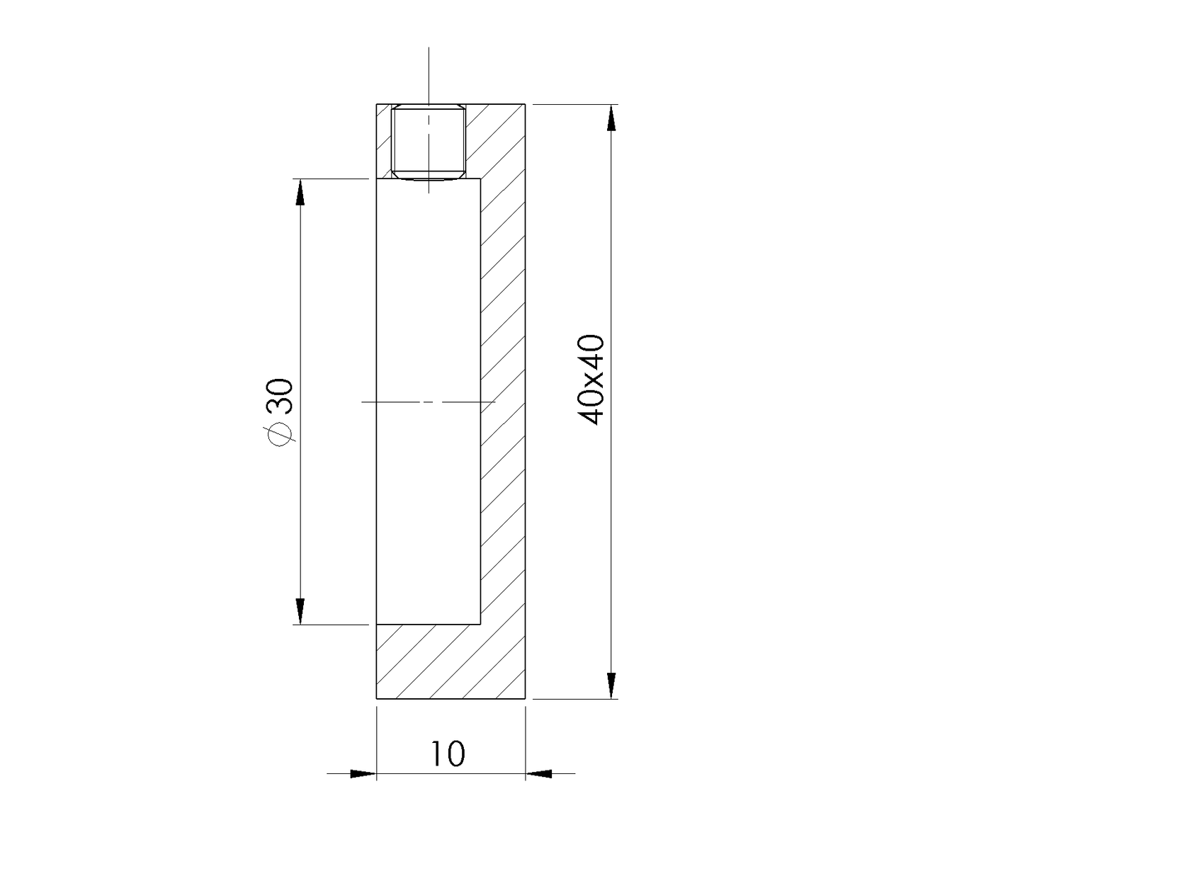 Uchwyt punktowy do szkła
