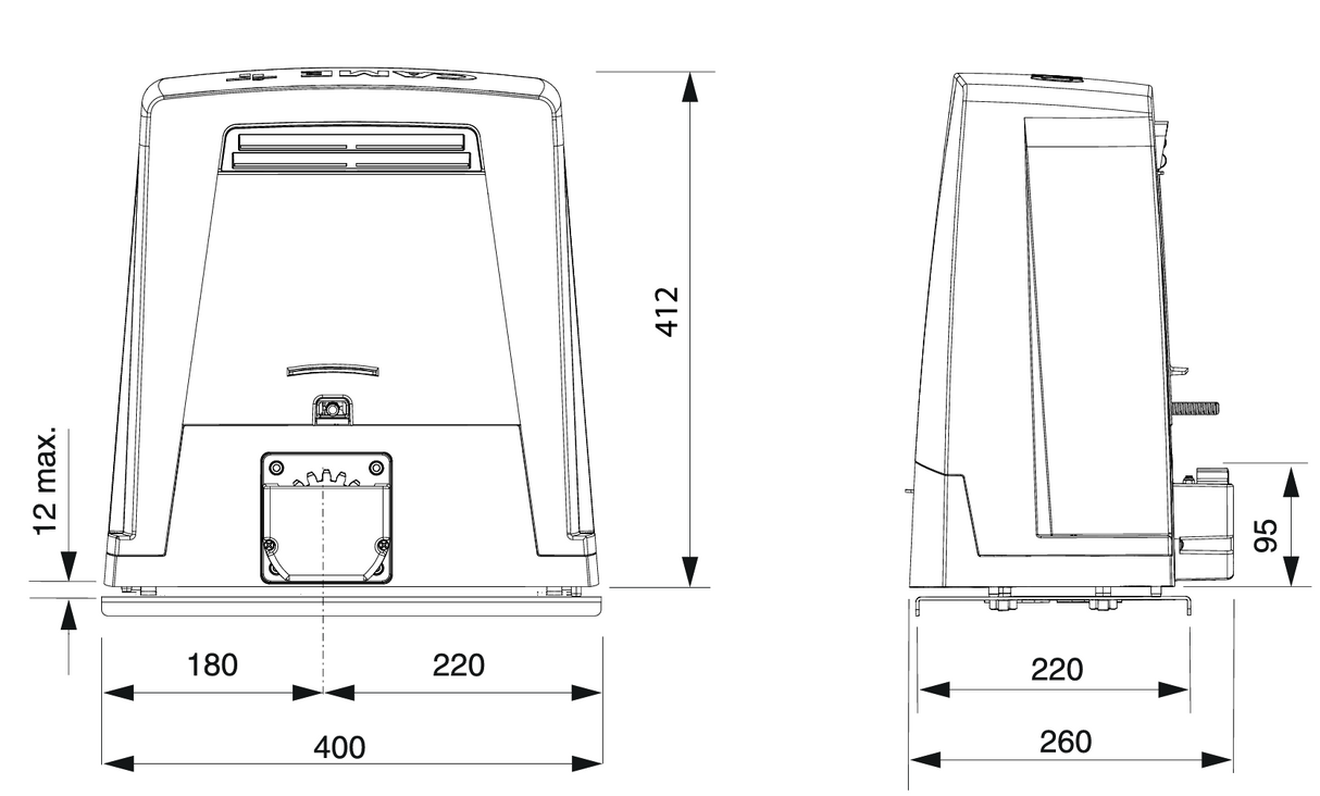 Silownik z elektronika 2500kg