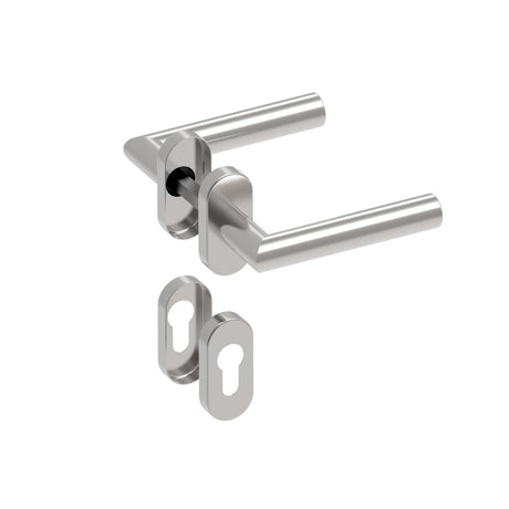 Klamka z szyldem AISI 304, K320