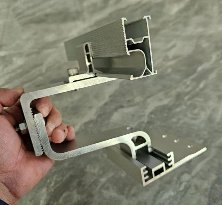 Strešný hák hlinikový nastaviteľný - set škridla keramika/betón