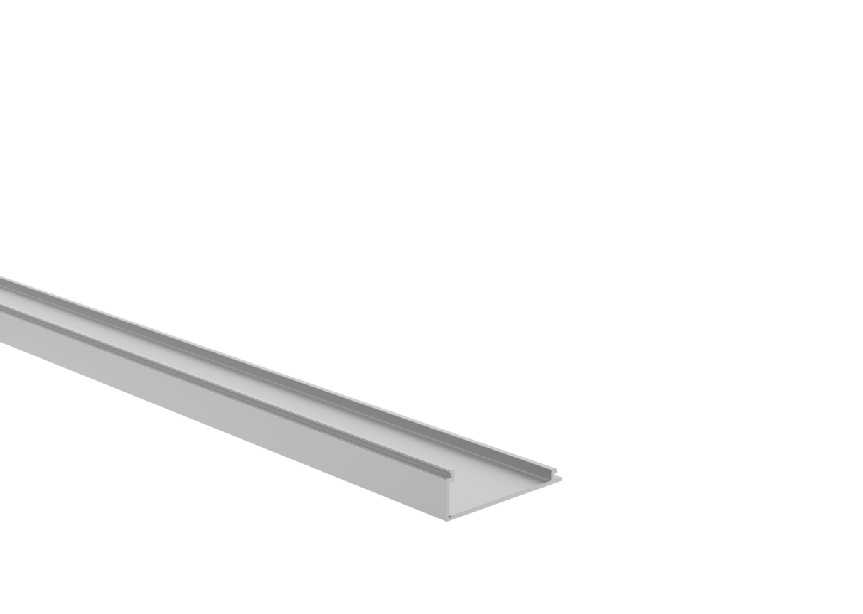 Aluminiowy adapter do ogrodzenia pod tab. wypełnienie 1-8mm - 6000mm l