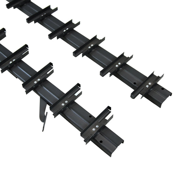 Ruchomy system aluminiowy – żaluzjowy – para (lewy + prawy)