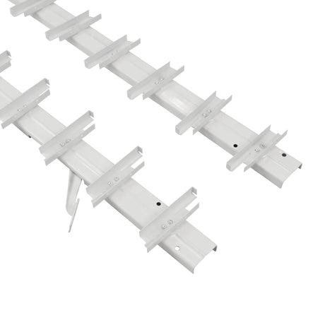 Ruchomy system aluminiowy – żaluzjowy – para (lewy + prawy)