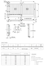 Zestaw do bram skrzydłowych
