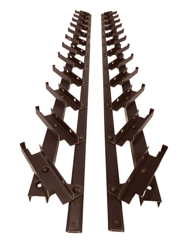 Ruchomy system aluminiowy – pionowy, żaluzjowy – para (lewy + prawy)