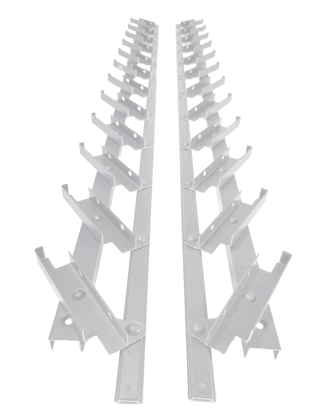 Ruchomy system aluminiowy – pionowy, żaluzjowy – para (lewy + prawy)