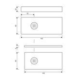 Zamek s klamka i wkładkę AISI304 UV