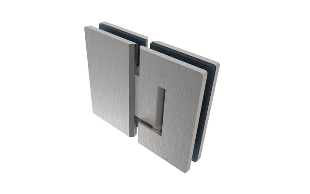  Zawias do drzwi szklanych +/- 90 stopni AISI304,