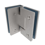  Zawias do drzwi szklanych +/- 90 stopni AISI304,