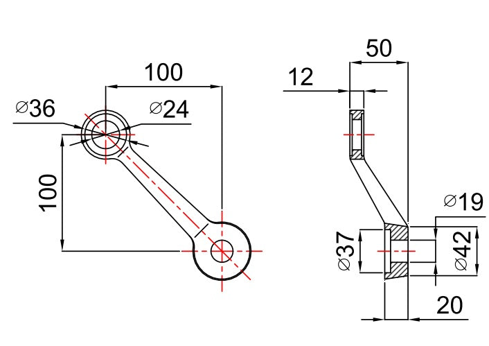 Uchwyt do szkła spider