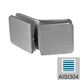 Łącznik szkła, AISI 304, T 8-10 mm