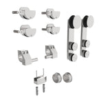 Okucia - drzwi przesuwne, system rurowy AISI304