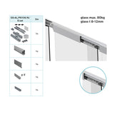 Okucia -drzwi przesuwne- listwa AL