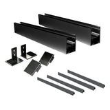 Francuskie okno Aluminiowa rama bez szkła